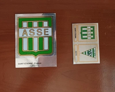 Panini Sticker's original ESPANA 82 STAR ★ SAINT ETIENNE ★ Badge Wappen Scudetto - Photo 1/2