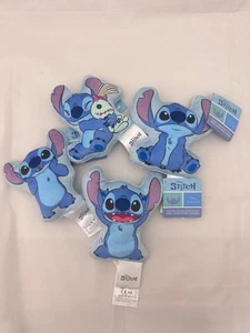 Disney Stitch Mini 3D Plüsch Kissen Konvolut Stofftier neu mit Etikett 4 Stk. - Picture 1 of 6