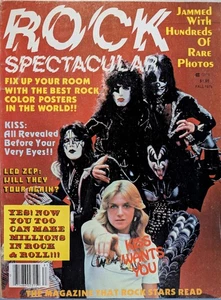 Rock Spectacular Magazine Fall 1979 KISS, Led Zeppelin, Van Halen, Angel,Beatles - Picture 1 of 24