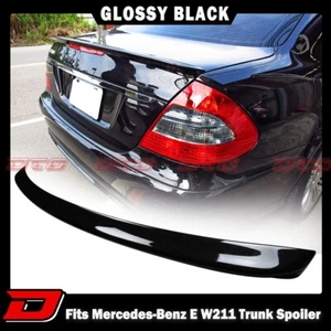 2003-2008 Fit For Mercedes BENZ E W211 Sedan Rear Trunk Spoiler Color #040 - Picture 1 of 4