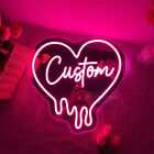 Darmowy design Niestandardowe lustro Neonowe znaki Niestandardowy znak z imieniem Makijaż Lustro Ściana ślubna