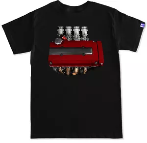 B16 B18 ITB JDM Integra Civic Type R Red Valve Cover Engine Motor Mounts T SHIRT - Picture 1 of 81
