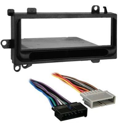 Car Radio Stereo Single DIN install harness Kit for 1997 - 2001 Jeep Cherokee - Image 1 of 4