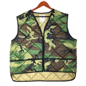 Vintage 1990s Camouflage Hunting Vest Jacket Size Extra Large - Picture 1 of 3