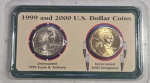 US-Dollar Münzen 1999 und 2000 bankfrisch - Bild 1 von 2