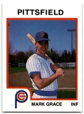 1987 ProCards Mark Grace Pittsfield Cubs #332