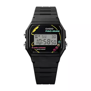 CASIO VINTAGE PAC-MAN / F-91WPC-1A / LIMITED!!! / FREE EXPRESS SHIPPING!!! - Picture 1 of 9
