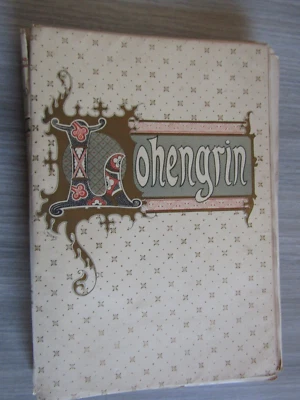 Partition ancienne / Lohengrin / Wagner / Nuitter / Durand et fils / Chant Piano - Photo 1/4