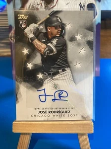 2024 Topps Serie 2 - Autógrafos de estrellas de béisbol #BSA-JRO José Rodríguez (AU, RC) - Imagen 1 de 5