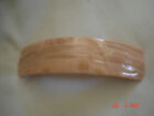 NICE! Vtg. WOMEN&#39;S HAND MADE in FRANCE TEXTURED LOOK LUCITE HAIR CLIP / BARRETTE