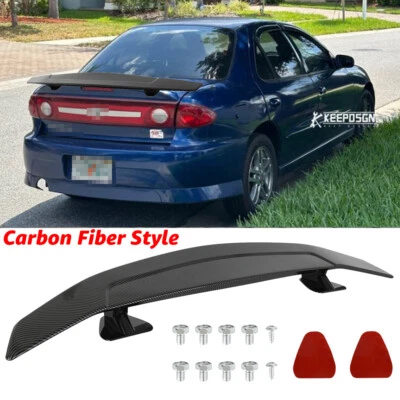 Alerón trasero para maletero Chevrolet Cavalier aspecto de fibra de carbono 47 pulgadas GT Foto 1 de 4
