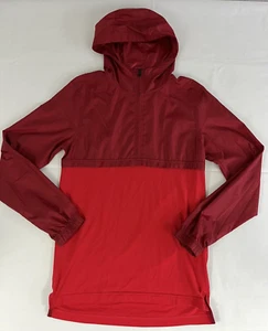 Sudadera con Capucha Under Armour Manga Larga Roja 1/4 Cremallera Ligera Suelta Equipo Para Hombre Pequeña - Imagen 1 de 10