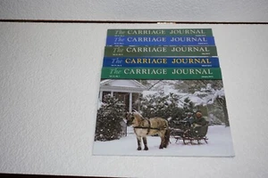 Lot of 5 Vintage 2013 The Carriage Journal Magazines - Picture 1 of 5