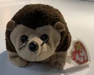 TY Beanie Baby - PRICKLES the Hedgehog (6 Zoll) - Neu mit Etikett - Bild 1 von 5