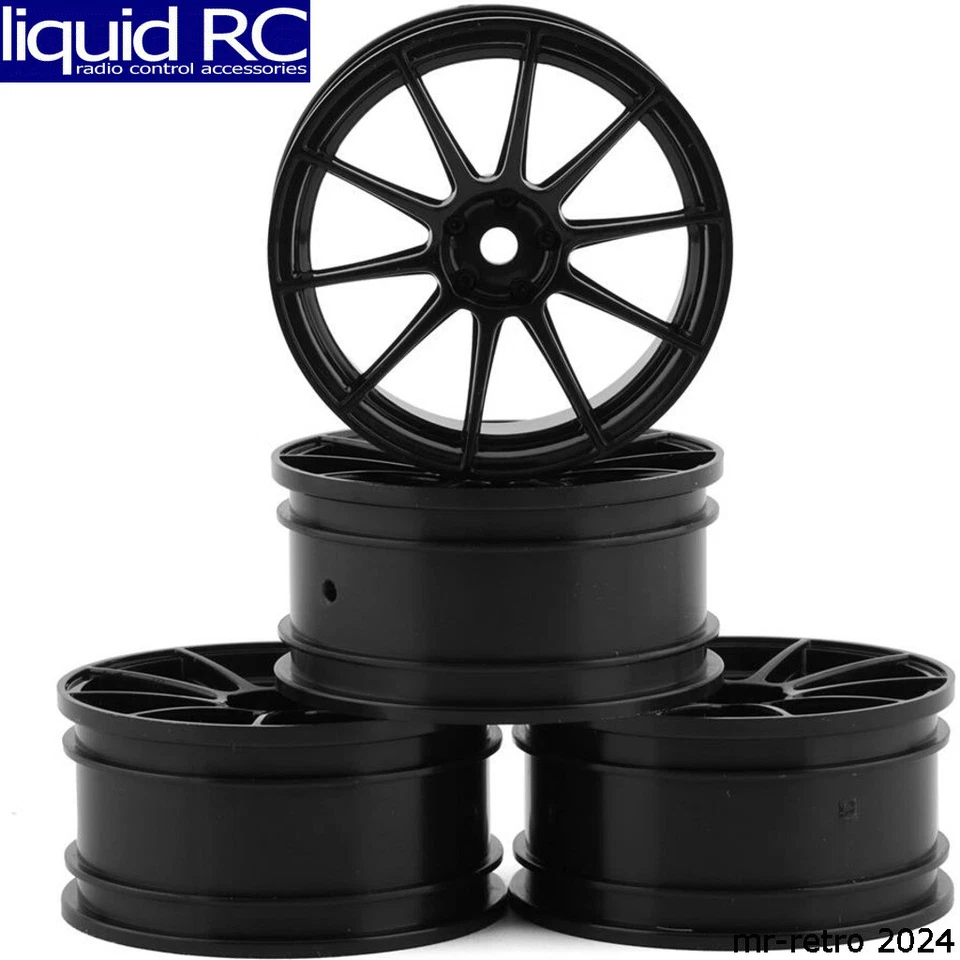 MST MXS-832058BK 5h Wheel Set (Black) (4) ( 1 Offset)
