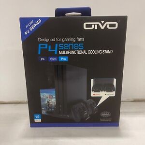 OIVO P4 Series Multifunctional Cooling stand Slim Pro w/ 3 LED cooling lights