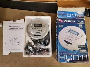 Reproductor de CD Schneider modelo RCD11 en caja - Imagen 1 de 7