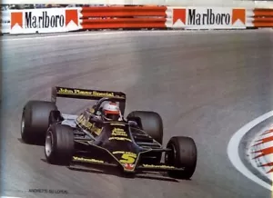 MARIO ANDRETTI POSTER - Picture 1 of 5