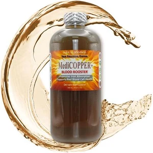 MediCOPPER® + Blood Booster True Colloidal Copper CuNP Nutrient: 500 mL in Plast - Picture 1 of 10