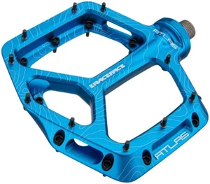 Race Face Atlas Platform MTB Mountain Bike Pedals Blue - Picture 1 of 1