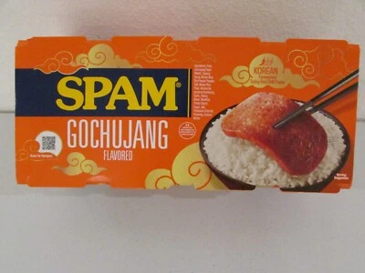 4 latas de 12 onzas SPAM coreano sabor Gochujang hormona de cerdo mejor para 8/2027 Foto 1 de 4