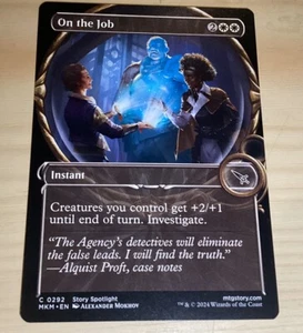On the Job Showcase 292 Magic the Gathering Card - Picture 1 of 1