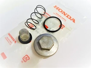 Oil Drain Plug Spring Filter Set for Honda ATC185 ATC185S ATC200ES 12361-383-000 - Bild 1 von 2