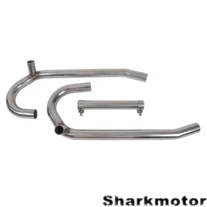 For BMW R75 R80 R90 R100 Motorcycle Front Exhaust Pipe Header Stainless 38MM USA - Picture 1 of 23