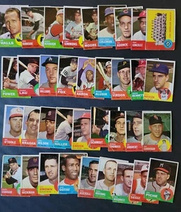 1963 Topps Baseball Lot 36 Card Lot - Angels Team Card | Dallas Green | More - Picture 1 of 6