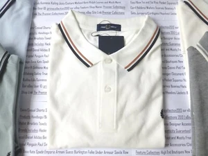 Camisa Polo FRED PERRY M3600 Para Hombres Blanca Clásica Piqué Talla XXL-XXL Top Nueva con Etiquetas R£75 - Imagen 1 de 9