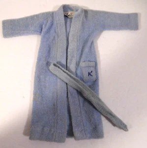1961-64 Ken Terry Togs #784 Blue Terry Robe & Belt Tagged - Picture 1 of 4