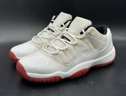 Sneakers basse ciliegie per bambini 2012 Air Jordan 11 taglia 6y 528896 101