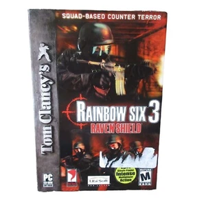 Rainbow Six 3: Raven Shield (PC, 2003) caja grande con juego de llaves de producto en caja - Imagen 1 de 8