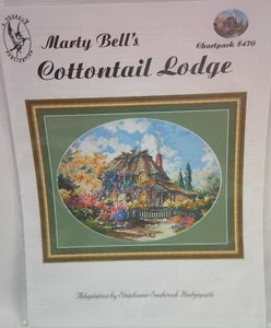 Pegasus Marty Bell's Counted Cross Stitch Chart Pattern Cottontail Lodge 470 New - Picture 1 of 3