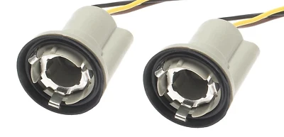 73-87 Chevy/GMC Truck Tail Light Sockets / Park Light (Round Headlight) Pair - Image 1 of 4