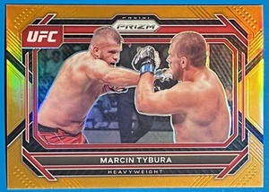 2023 Panini Prizm UFC Marcin Tybura #7 Schwergewicht orange Preis #d/99 - Bild 1 von 2