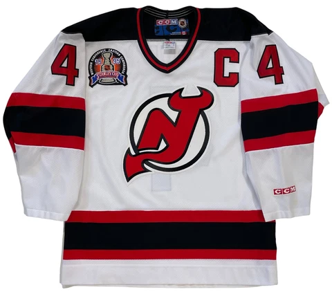 SCOTT STEVENS 1995 STANLEY CUP NEW JERSEY DEVILS CCM JERSEY MEDIUM Cover