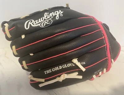 Rawlings PL105PW Players Series Youth Left Hand 10.5” T-Ball Pink Black - Image 1 of 4