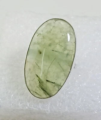 Top Quality Green Peridot Gemstone Handmade Ring Jewelry Ring Size 8 Inches - Image 1 of 4