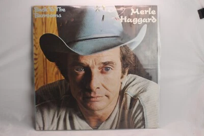 Merle Haggard Back to the Barrooms Vinyl Record Used - Image 1 of 4