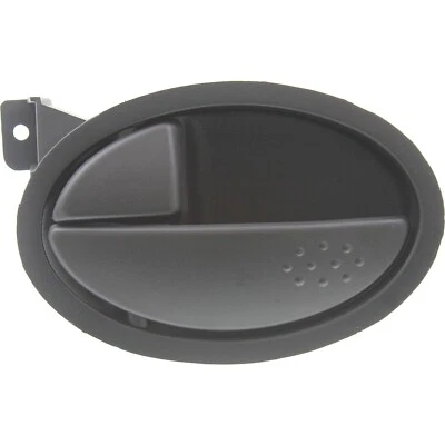 Interior Door Handle For 2003-2007 Saturn Ion Front, Driver Side Black Plastic - Image 1 of 4