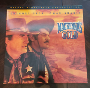 Mackennas Gold Laserdisc Omar Sharif Gregory Peck Western FLFL Estate E8