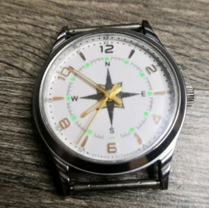 Vintage Vympel watch rare dial wind rose - Picture 1 of 10