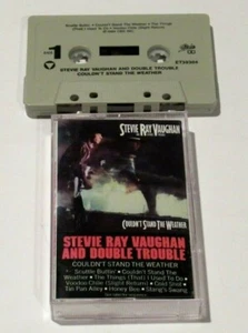 BLUES STEVIE RAY VAUGHAN COULDN'T STAND THE WEATHER CASSETTE LIGHTLY USED VG+ - Picture 1 of 2