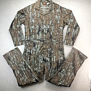 Blue Bill By RedHead Trebark Coveralls Men’s XL TALL Hunting Camo NON-Insulated - Picture 1 of 9