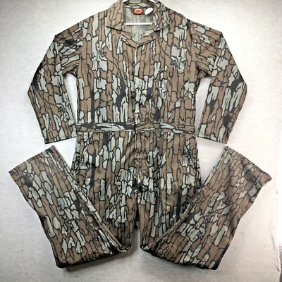 Blue Bill By RedHead Trebark Coveralls Men’s XL TALL Hunting Camo NON-Insulated - Image 1 of 4