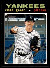 2020 Topps Heritage High Number #552 Chad Green New York Yankees