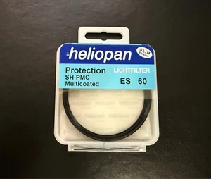 Heliopan ES60, 60mm SH-PMC 16-layer Multicoated Filter, Boxed and NEW! - Picture 1 of 2