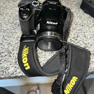 Nikon Coolpix P100 10.3MP Digital Compact Camera W/ 26x Zoom, - Picture 1 of 4