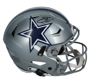 Auténtico casco Speedflex autografiado por Emmitt Smith Dallas Cowboys Beckett - Imagen 1 de 3